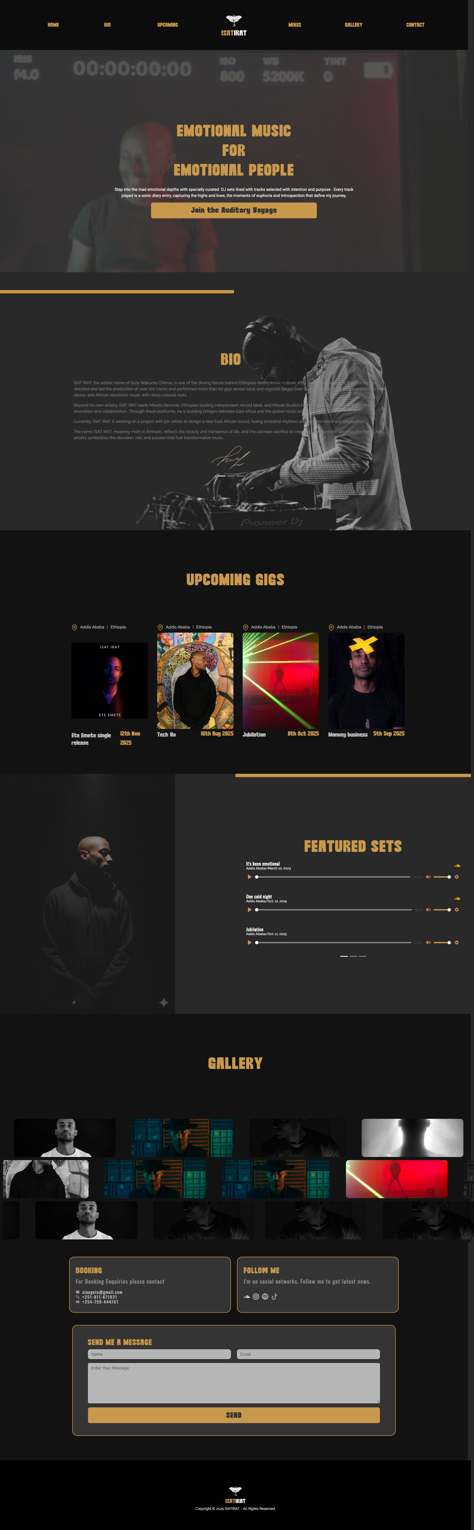 Executive Portfolio Sites