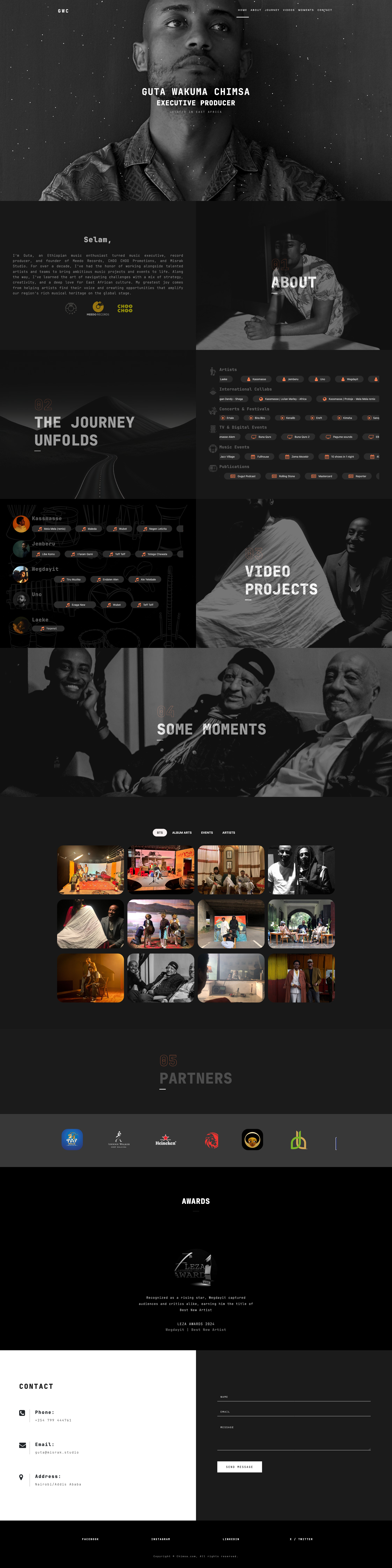 Executive Portfolio Sites